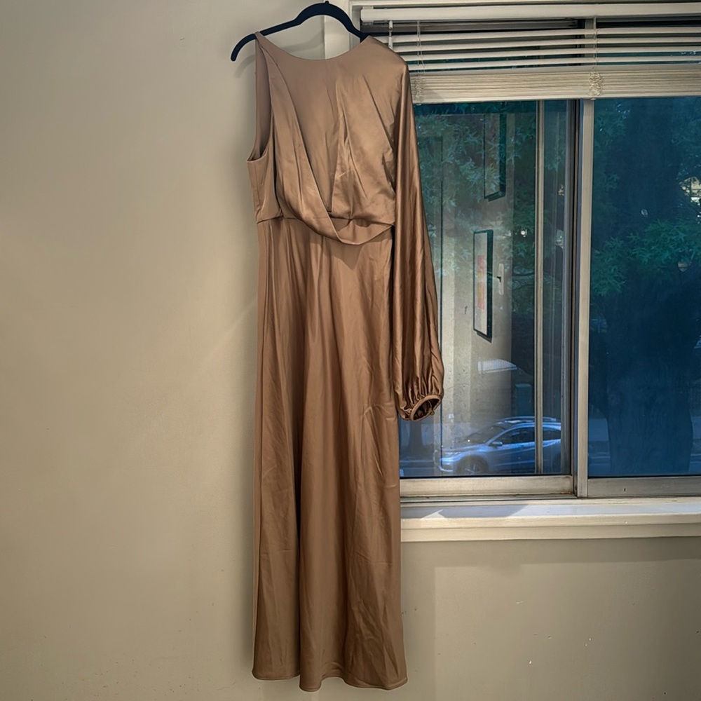 Significant Other ALESSIA ONE SHOULDER LONG SLEEVE DRESS - Picture 5 of 5